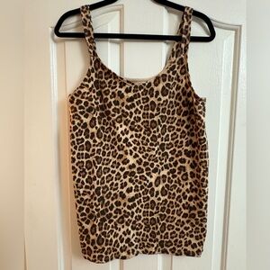 Torrid Black and Brown Tank Top